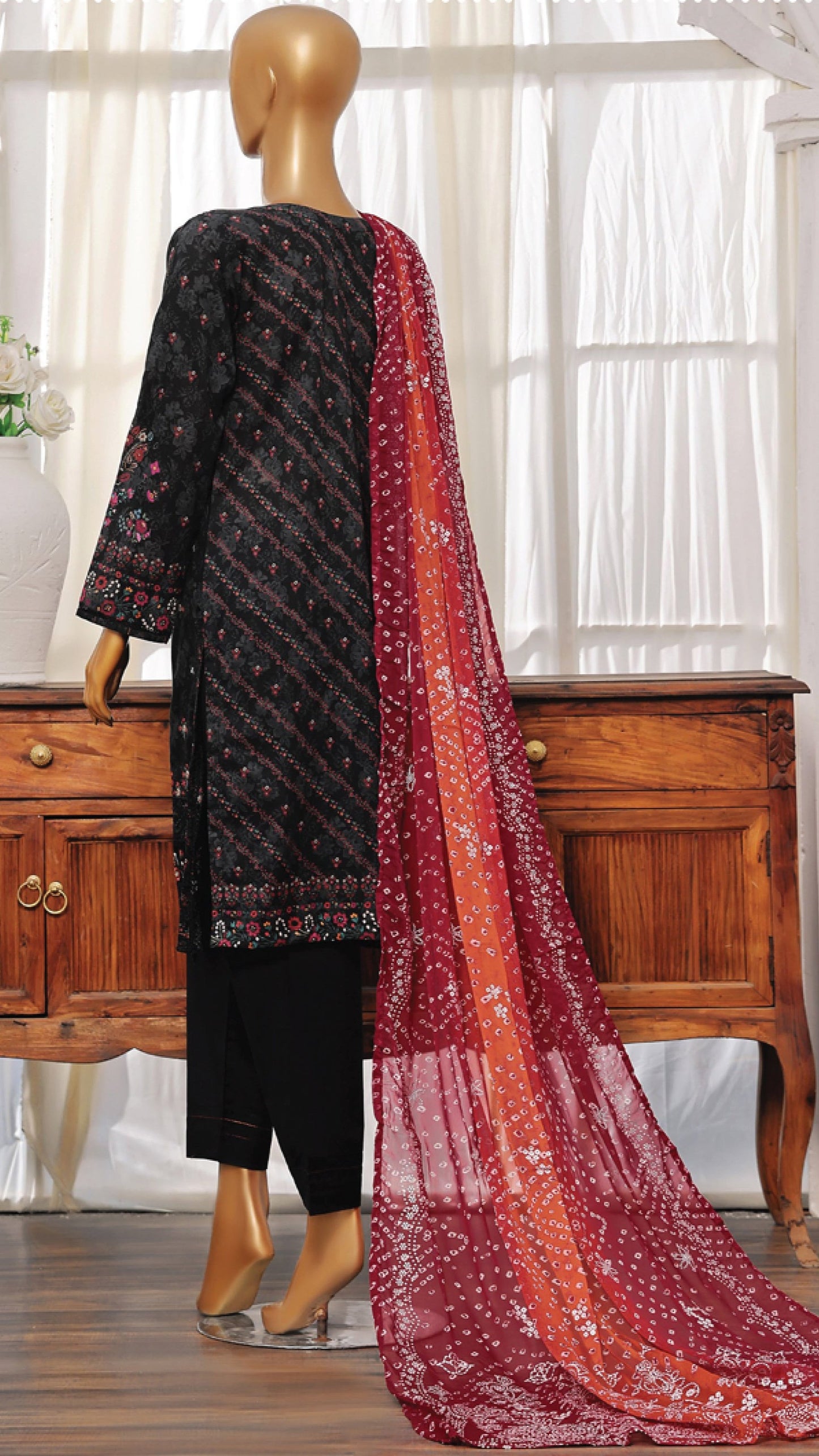 Embroidered Regular Wear Lawn from HZ Textile - 05