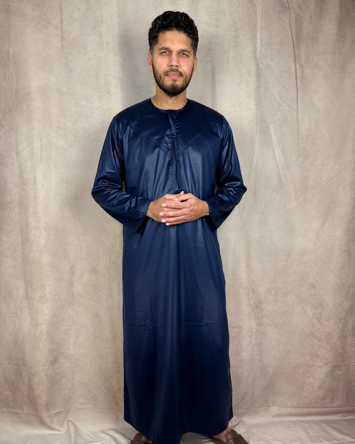 Emaar Thobe – Royal Blue with Tassel
