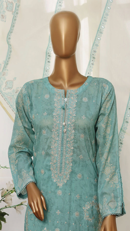 Embroidered Regular Wear Lawn from HZ Textile - 04