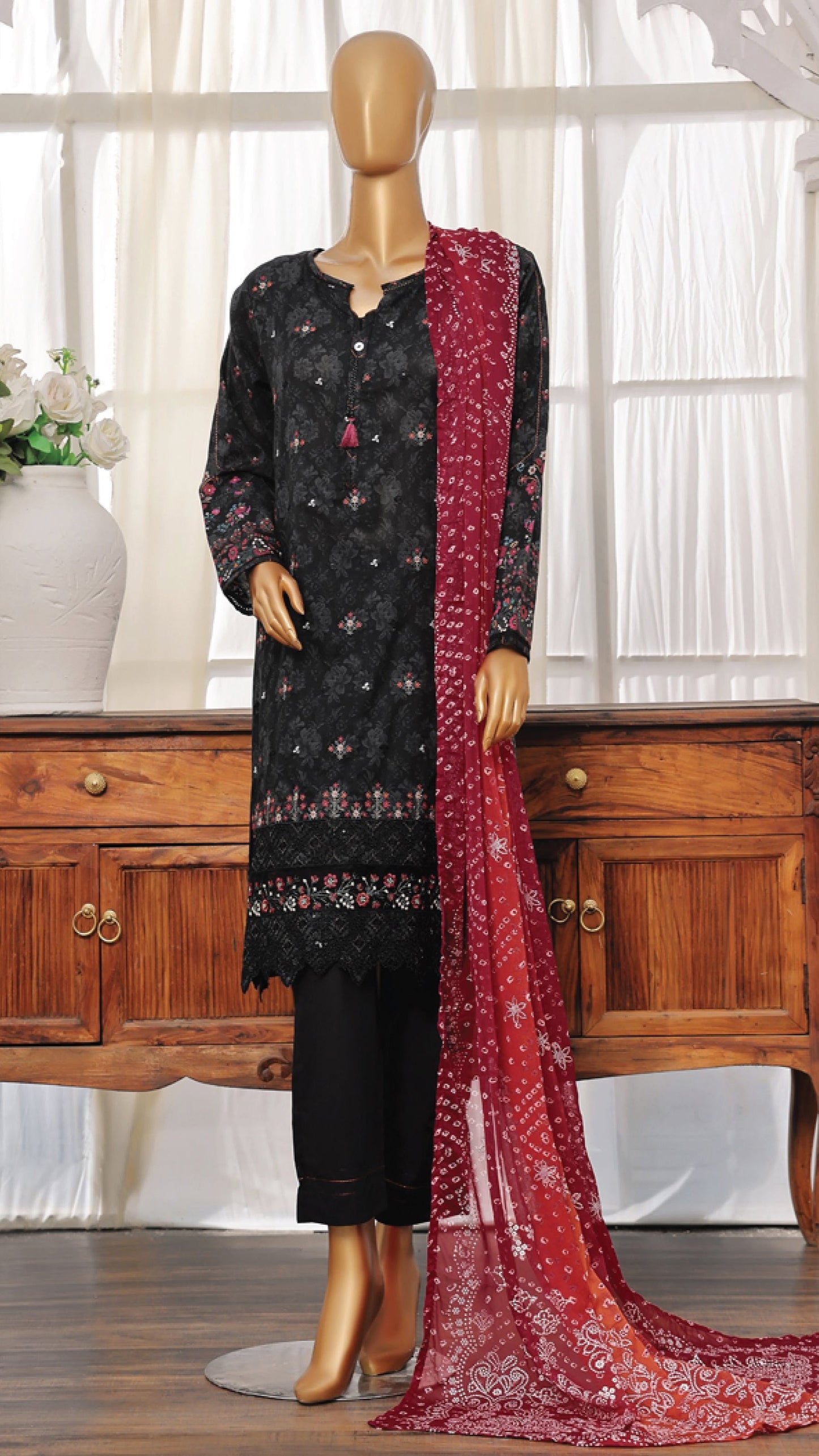 Embroidered Regular Wear Lawn from HZ Textile - 05